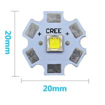 Kit 10 unidades de led avulso 3w tipo moeda estrela branco quente 3000k