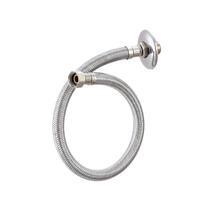 Kit 10 Unidades Engate Mangueira Flexível Trançado Aço Inox 40cm Quente Fria CasaGrande Mundial Multiuso