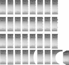 Kit 10 Unidades Espátulas Decorativas Sortidas Bolo Inox