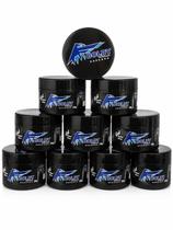 kit 10 unidades gel fixador capilar boldy 240g profissional para barbearia e salão