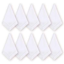 Kit 10 Unidades Guardanapo Ponto-Ajour Branco 45Cm Rafimex Kit 10 Unidades Guardanapo Ponto-Ajour Branco 45Cm Rafimex