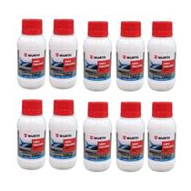 Kit 10 Unidades Limpa Vidros Wurth 100ml Óleo, Fuligem, Insetos Limpa Para Brisa Rende Muito