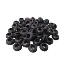 Kit 10 Unidades Passa Fio De Borracha Arruela 06mm X 12mm