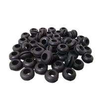 Kit 10 Unidades Passa Fio De Borracha Arruela 08mm X 16mm