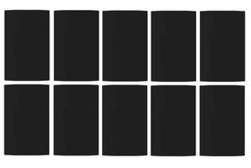 Kit 10 unidades Placa 4x2 Cega Ebony Clean Margirius 14447
