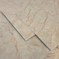 Kit 10 Unidades Placa Adesiva Flexível para Parede Modelo Mármore Crema Valência 30x60cm