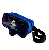 Kit 10 unidades - Pochete Máscara De segurança Confo 2 filtros - cor azul - sem personalização