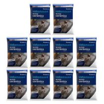 Kit 10 Unidades - Rejunte Flexível Votomassa Cinza Platina 1kg