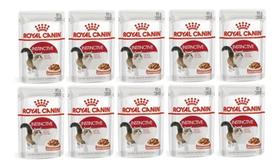 Kit 10 Unidades Royal Canin Sachê Instinctive Gato Adult 85g Kit 10 Unidades Royal Canin Sachê Instinctive Gato Adult 85g