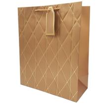 Kit 10 Unidades Sacolas De Papel Premium 32x26x12Cm Aniversário Presente Bolsa Festa