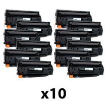 Kit 10 unidades - Toner Compatível Com Hp 285a / 435a / 436a / 278a - P1102w M1132 P1005 M1120 - NEUTRO - Premium