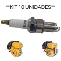 kit 10 unidades Vela de Ignição P/ Motor 5.5/6.5/8/13/15.0cv
