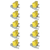 Kit 10 Válvula Entrada Electrolux Ltr10 Lm06 Lf75 Lte09 110V Kit 10 Válvula Entrada Electrolux Ltr10 Lm06 Lf75 Lte09 110V