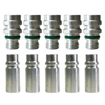 Kit 10 Válvulas Enchimento Alta E Baixa Ar Condicionado Kit 10 Válvulas Enchimento Alta E Baixa Ar Condicionado