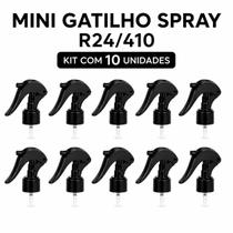 Kit 10 Válvulas Mini Gatilho Spray R24410 Preto Ou Branco Kit 10 Válvulas Mini Gatilho Spray R24410 Preto Ou Branco