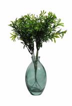 Kit 10 Vaso de Vidro Decorativo Vasinho Planta 12cm Verde Kit 10 Vaso de Vidro Decorativo Vasinho Planta 12cm Verde