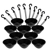 Kit 10 Vasos Cuia 21+10 Alça Haste P/ Pendurar Vasos Plantas Kit 10 Vasos Cuia 21+10 Alça Haste P/ Pendurar Vasos Plantas