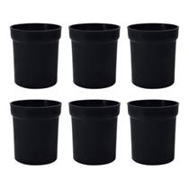 Kit 10 Vasos De Plástico P Plantas Decoração Mesa Escritório Sala De Estar Cozinha Decorativo Kit 10 Vasos De Plástico P Plantas Decoração Mesa Escritório Sala De Estar Cozinha Decorativo