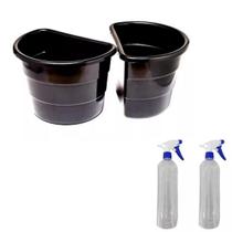 Kit 10 vasos individual com 2 burrifadores