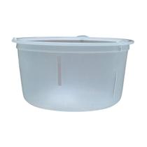 Kit 10 Vasos Orquidea Transparente N 02