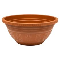 Kit 10 Vasos Plástico Redondo Para Rosa Do Deserto 6 Litros Flores Plantas Hortas