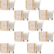KIT 10 velas de vanilla para massagem hidratante beijavel
