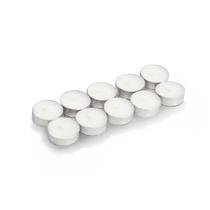 Kit 10 Velas Fondue 7mm Fina Banheira Flutua Base Alumínio