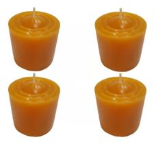 Kit 10 Velas Perfumadas Com Aroma De Mel