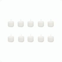 Kit 10 Velas Pitoco 2 Cm Decoração Parafina Pequena Casamento