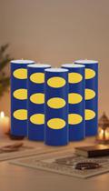 Kit 10 Velas Votiva 7 Dias Parafina Pura 260g Branca Kit 10 Velas Votiva 7 Dias Parafina Pura 260g Branca