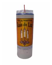 Kit 10 Velas Votivas 7 Dias Branca 230g Parafina Pura