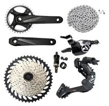 Kit 10 Velocidades 1x10v Grupo Bike Mtb Absolute A7 11x46 Kit 10 Velocidades 1x10v Grupo Bike Mtb Absolute A7 11x46