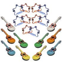 Kit 10 Viola Infantil 10 Pandeiro Estrela Brinquedo Instrumentos Musicais Violão Pandeirinho Kit 10 Viola Infantil 10 Pandeiro Estrela Brinquedo Instrumentos Musicais Violão Pandeirinho