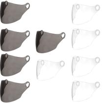 Kit 10 Viseiras Capacete New Liberty 3 Elite Peças Reposição