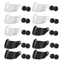 Kit 10 Viseiras Capacete R8 + Parafusos Capacete R8 Kit 10 Viseiras Capacete R8 + Parafusos Capacete R8