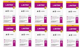 Kit 10 Vitamina Lavitan A-Z Mulher Polivitamín. 60Cpr-Cimed