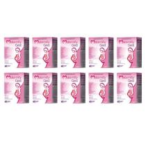 Kit 10 Vitaminas Maternity Gest Acido Fólico 60Caps - Airela