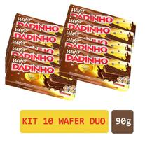 Kit 10 Wafer Dadinho Duo 90G