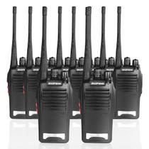 Kit 10 Walkie Talkies Baofeng BF-777S 16 Canais Alcance 12km