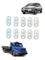 Kit 10 x Bucha Guia Reparo Deslizante Braço Maquina Vidro MB