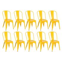 KIT - 10 x cadeiras Iron Tolix