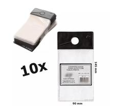 Kit 10 X Crachá De Condomínio Carro Veiculo Suporte