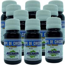 Kit 10 Xarope De Chicória Com Maná Atlanta 30ml