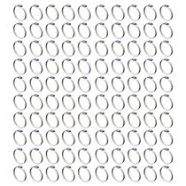 Kit 100 Abraçadeira Aço Carbono Fita 9mm 32x44mm 1.1/4x1.3/4