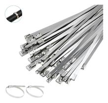 Kit 100 Abraçadeira Aço Inox Metal 150mm X 4.6 Kit 100 Abraçadeira Aço Inox Metal 150mm X 4.6