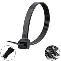 Kit 100 Abraçadeira Nylon Fita Amarração Cinta 57mm 12cm