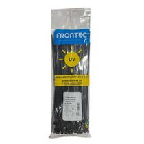 Kit 100 Abraçadeiras Nylon 283mm X 4,8mm Preta Frontec
