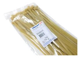 Kit 100 Abraçadeiras Nylon 390mm x 7,6mm Natural HellermannTyton