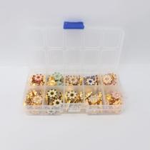 Kit 100 Apliques Flor Kit 100 Apliques Flor