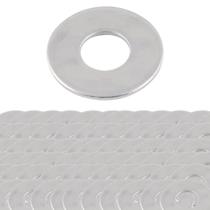 Kit 100 arruela lisa (e) 5/16" ferro pl vonder